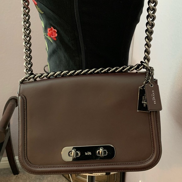 Coach Swagger bag in Oxblood